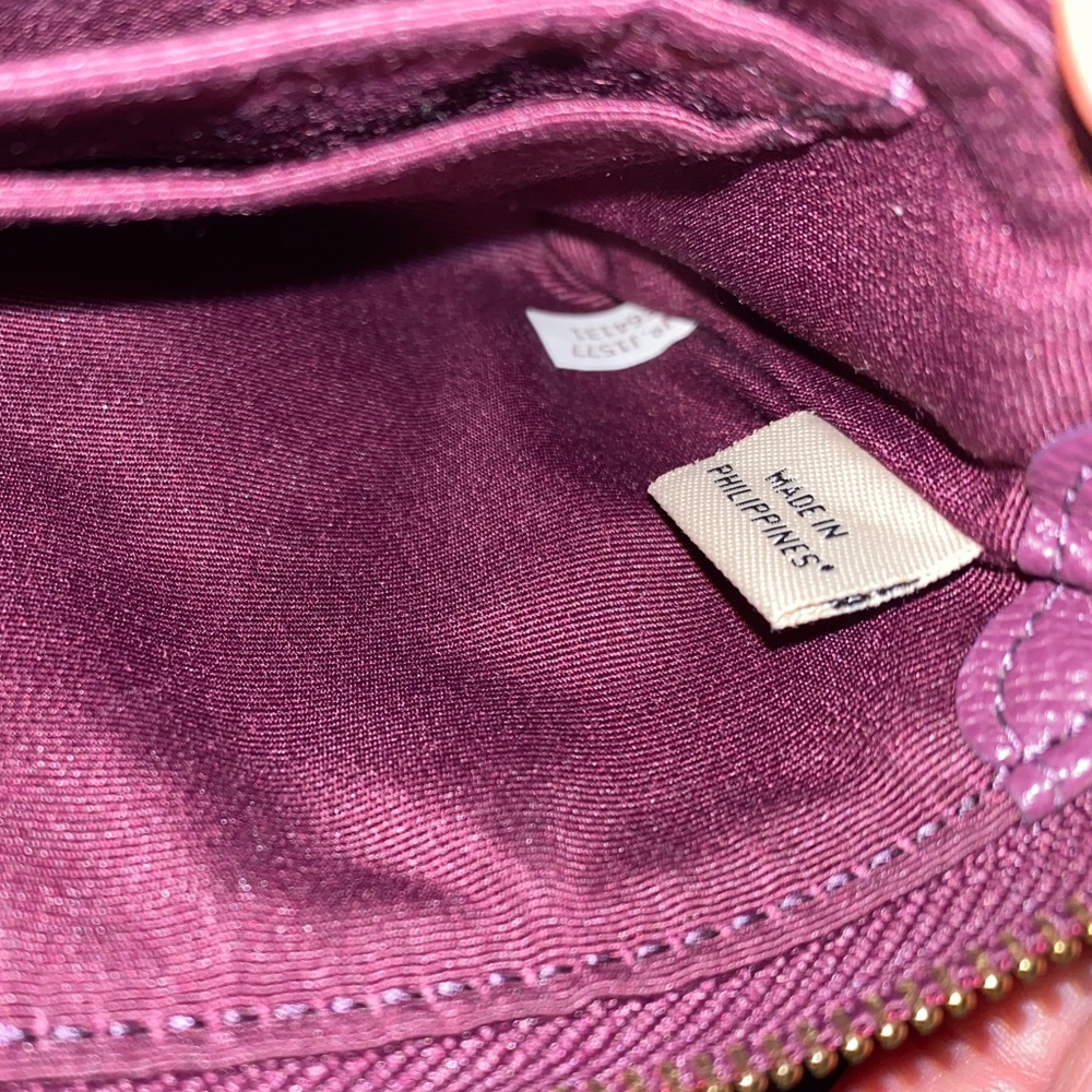 Coach double zipper Wallet wristlet - Picture 5 of 7